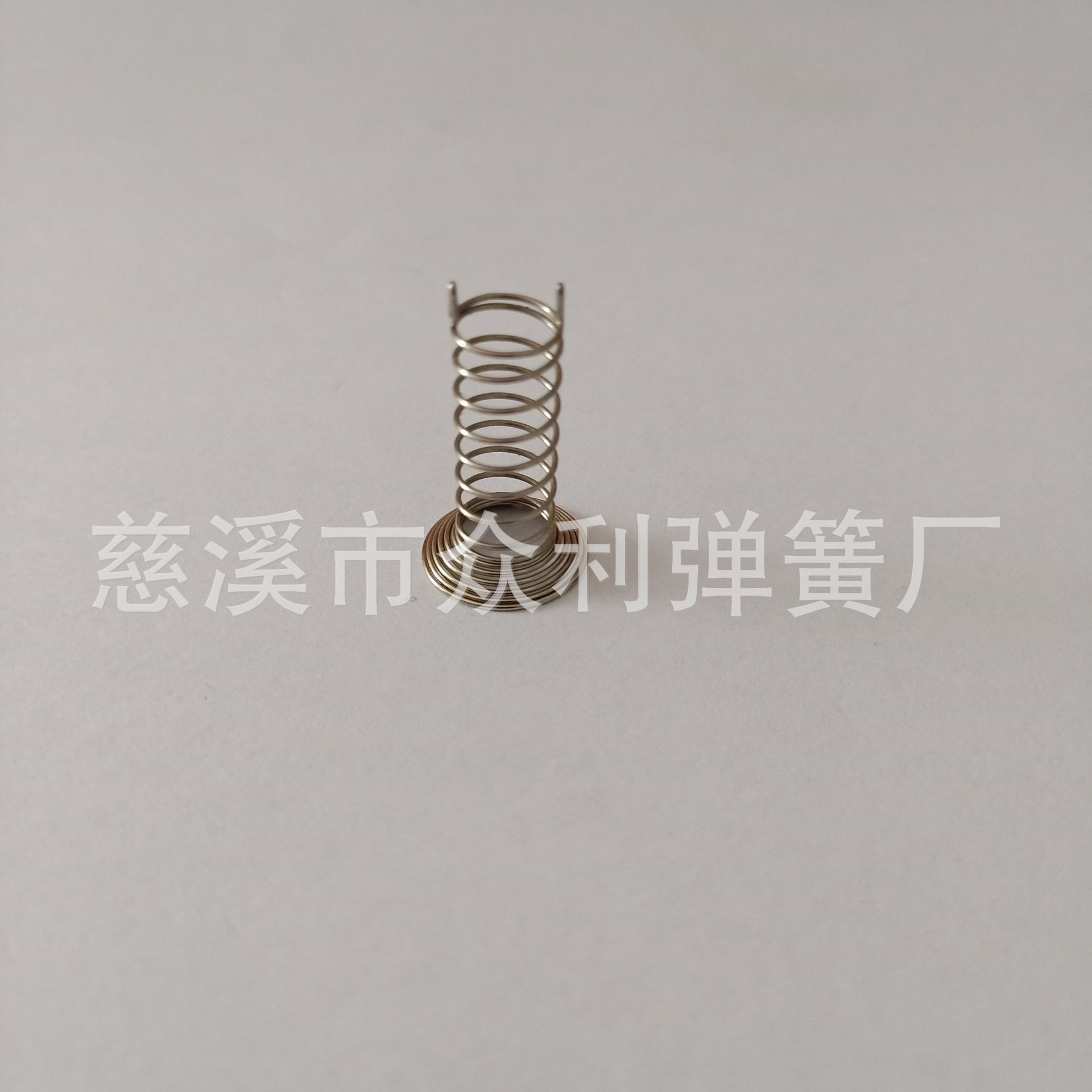 Original manufacturer touch spring, touch button, spring switch, induction spring, double-pin touch spring Specification drawing