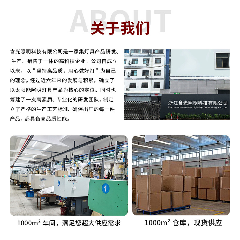 Solar lighting lamps, simulation surveillance lamps, camera lamps, sensor street lamps, waterproof household outdoor courtyard wall lamps Specification drawing