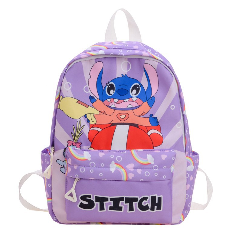Spring 2025 new children's backpack, Anime Stitch large-capacity schoolbag, fashionable and lightweight backpack for kindergarten Item Picture