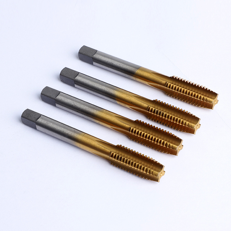 Wholesale of various models of straight groove taps for high-speed steel through holes on the tap machine Specification drawing