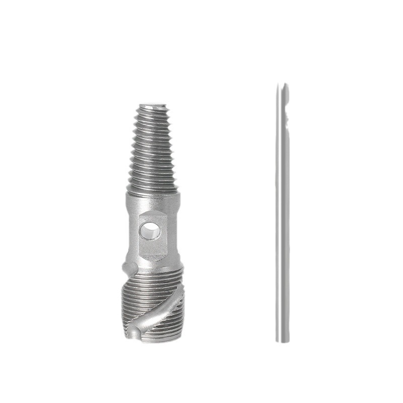 Faucet broken thread remover 2-in-1 dual-purpose, a perfect tool for removing broken and stripped threads from water pipes and pipes, and a thread removal tool Item Picture