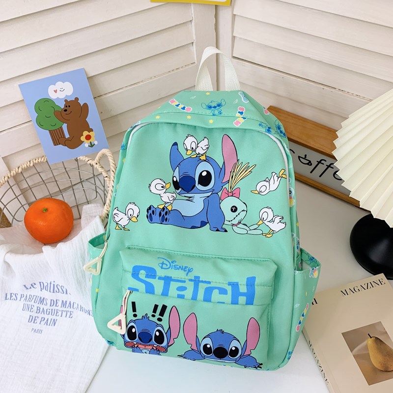 2025 Summer New Children's backpack, Anime Stitch large-capacity schoolbag, fashionable and lightweight backpack for kindergarten details Picture
