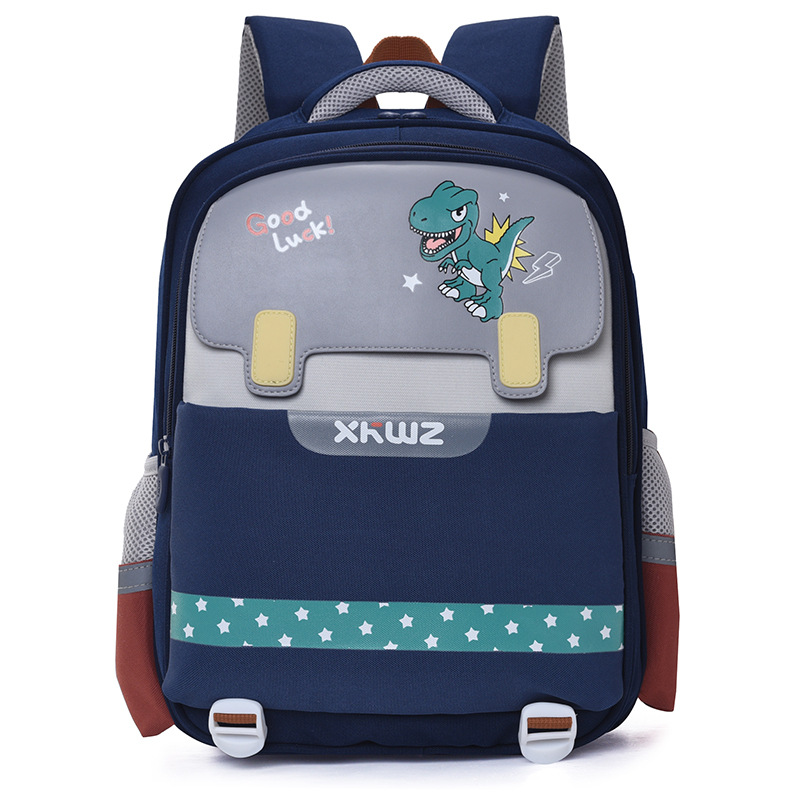 New large-capacity kindergarten schoolbag, lightweight first grade children's backpack, high appearance level, three-dimensional color contrast fashion backpack Item Picture