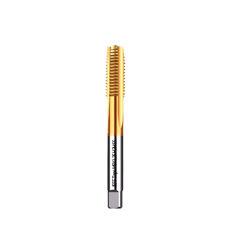 JEFFTaps straight groove tap titanium plating machine, stainless steel special high-speed wire tap cutting 6/8 Item Picture