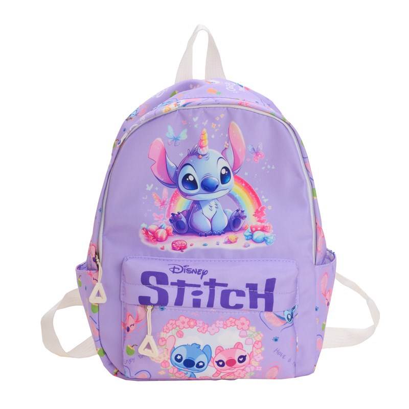 2025 Summer New Children's backpack, Anime Stitch large-capacity schoolbag, fashionable and lightweight backpack for kindergarten Item Picture