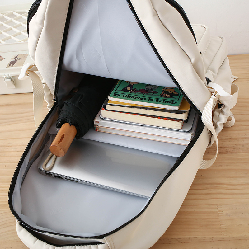 High-appearance-level backpack for women, 2024 new versatile large-capacity backpack for high school and junior high school students, and a computer bag for men Application Scenario