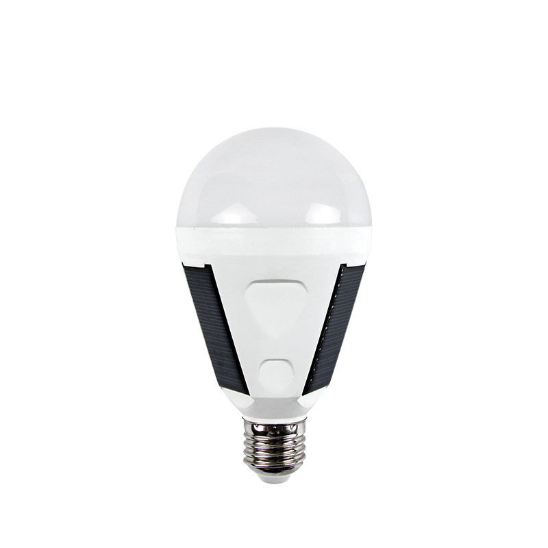 Cross-border outdoor camping led solar rechargeable bulbs, household lighting bulbs, emergency bulbs, E27 rechargeable bulbs Item Picture