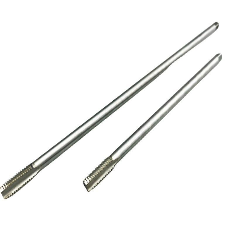 Fine thread tap lengthening machine, high-speed steel extra-long tap 6-10-12-14*100/160/200 manufacturer Item Picture