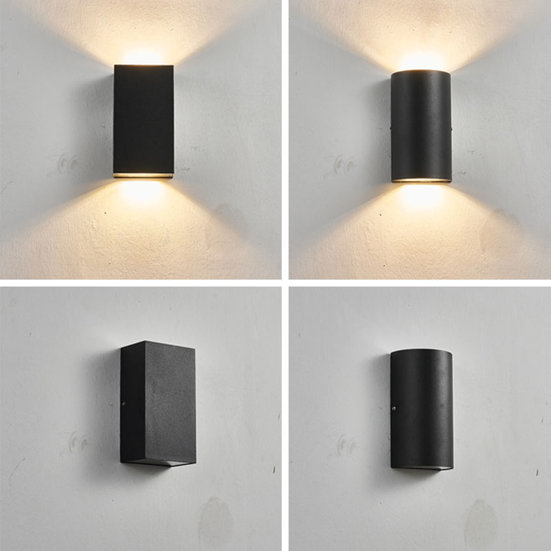 Hotel creative corridor staircase and corridor project, bedside wall lamp, aluminum material, modern and simple outdoor waterproof led wall lamp Application Scenario
