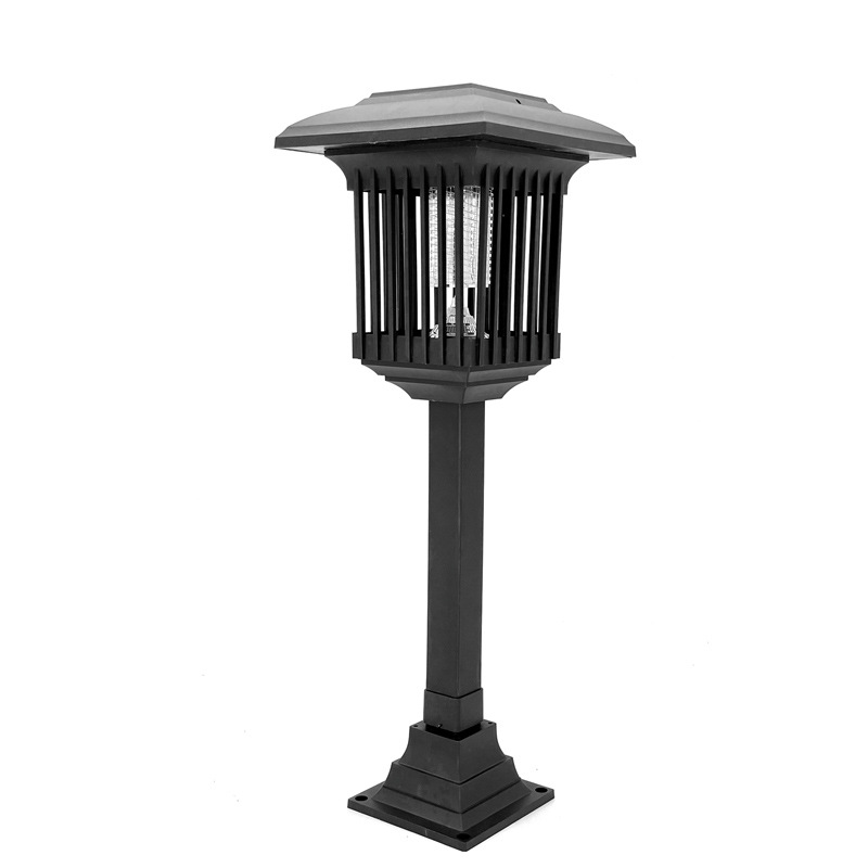 Solar-powered mosquito-killing lamp, outdoor household, outdoor courtyard mosquito and fly trap, garden mosquito repellent and insecticidal lamp, waterproof Item Picture