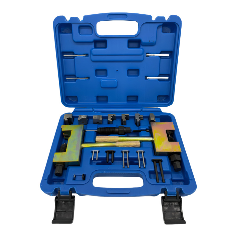 24-piece set of chain disassembly and assembly tools, Mercedes-Benz M271, M272, M274, M276 timing chain installers Application Scenario