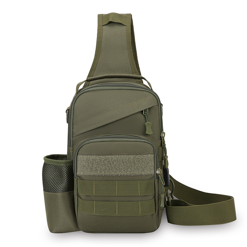 Factory wholesale of new men's and women's outdoor single-shoulder crossbody bags, small backpacks, travel and cycling multi-functional tactical bags Item Picture