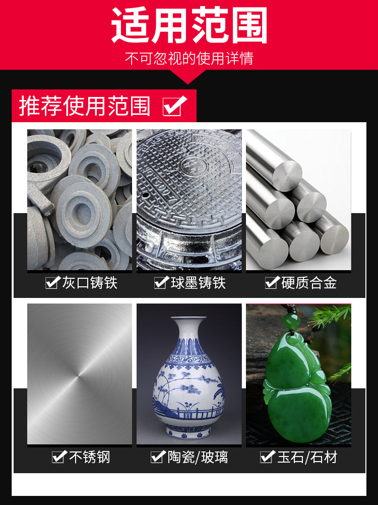Wooden door lock hole drill head, hole opener, slotting machine accessories, lock installation tools, solid wood lock hole digging, thread bottom cleaning knife Application Scenario