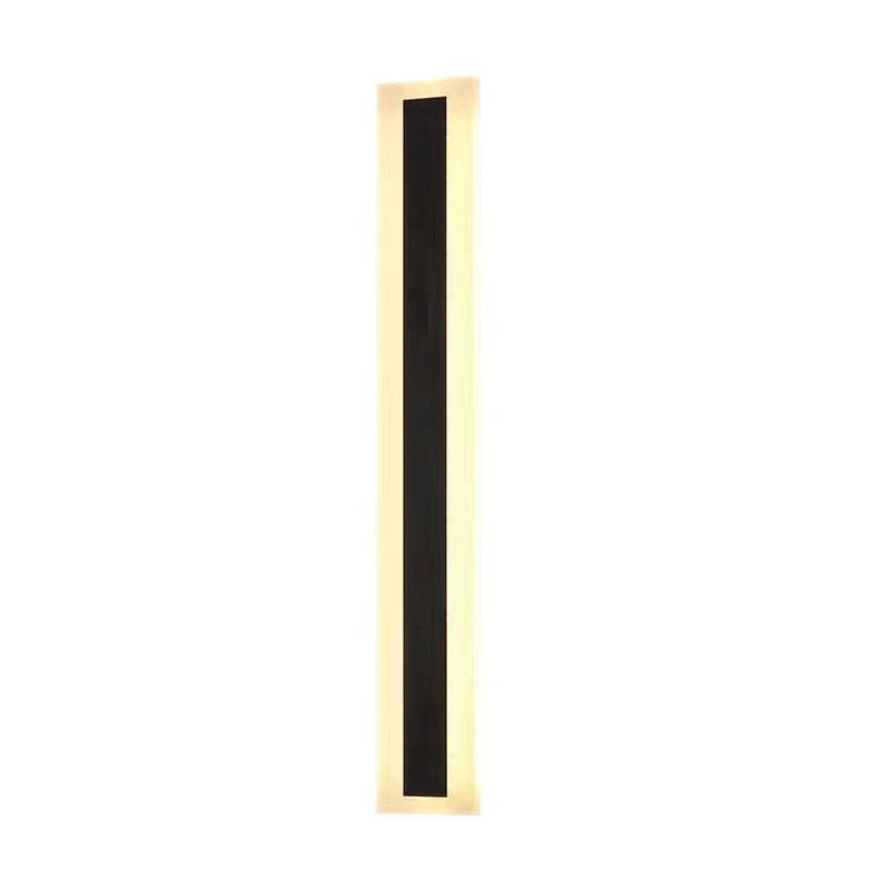 Waterproof outdoor long strip wall lamp, line wall lamp, simple and minimalist outdoor IP65, direct supply from the manufacturer for villas, cross-border bestseller Item Picture