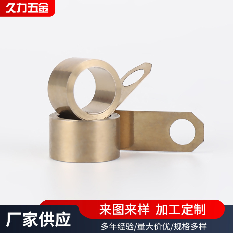 Supply stainless steel springs, electrical accessories, springs, constant force coil springs full figure
