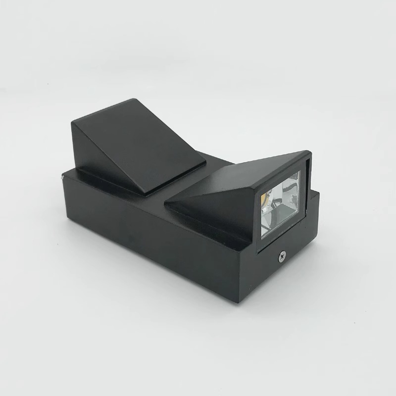 Balcony, terrace, outdoor waterproof led wall lamp, double-head up and down lighting, creative entrance, exterior wall, corridor, courtyard simple lamp Specification drawing