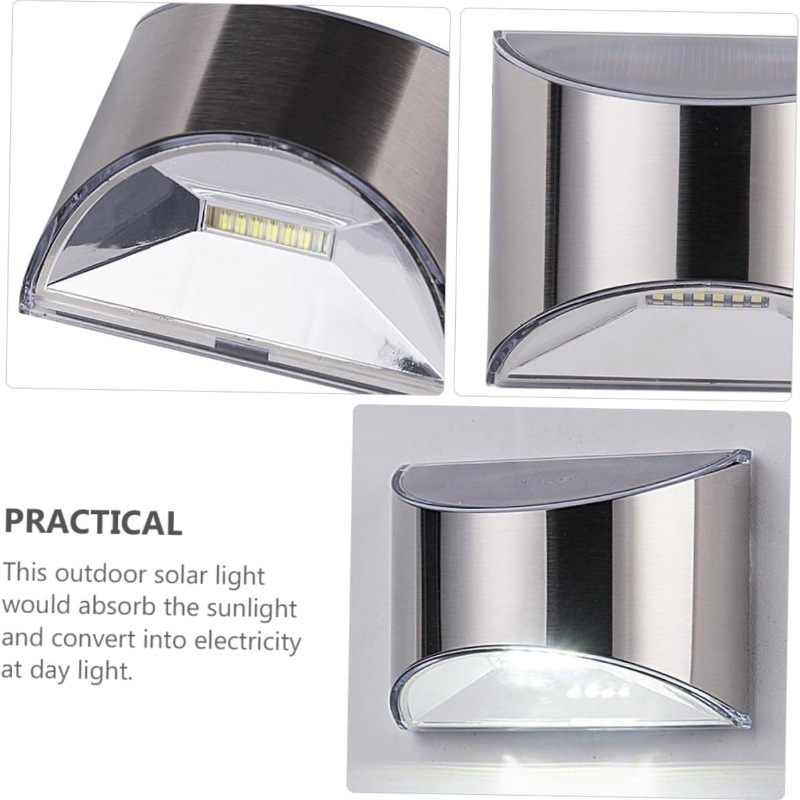 Cross-border new solar stainless steel infrared sensor wall lamps, LED infrared sensor wall lamps, wall-washing lights and landscape lights Application Scenario