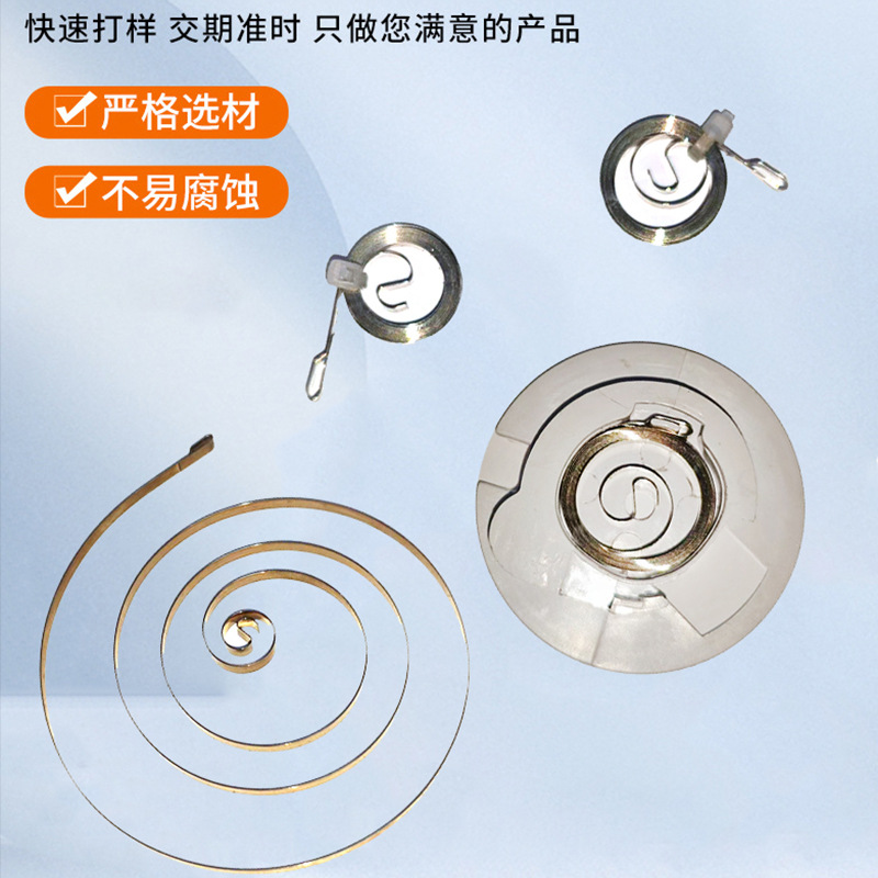Winding box, spring, retractable spring, long coil spring, telescopic spring, stainless steel fine coil spring, smoke frame details Picture