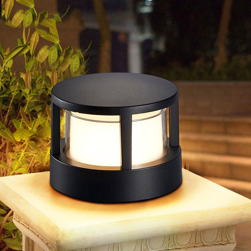 Outdoor wall lamps, courtyard lawn lamps, fence column street lamps, waterproof garden villa landscape LED small wall lamps Specification drawing