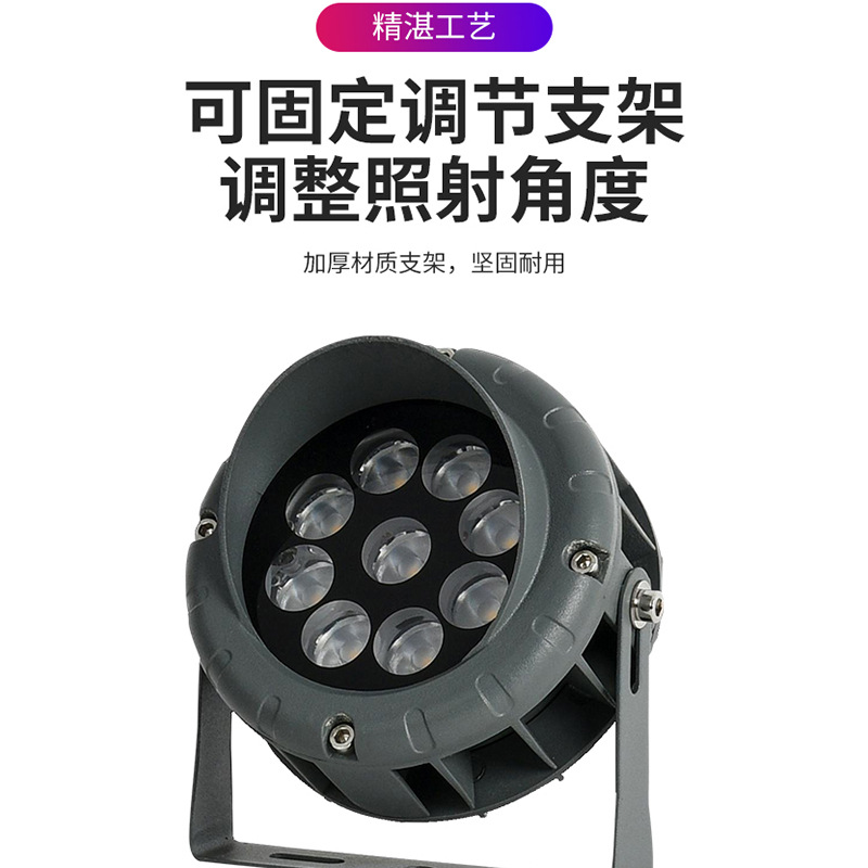 LED outdoor IP66 waterproof floodlights, garden lights, anti-glare floodlights, spotlights, high-power ultra-bright floodlights Application Scenario