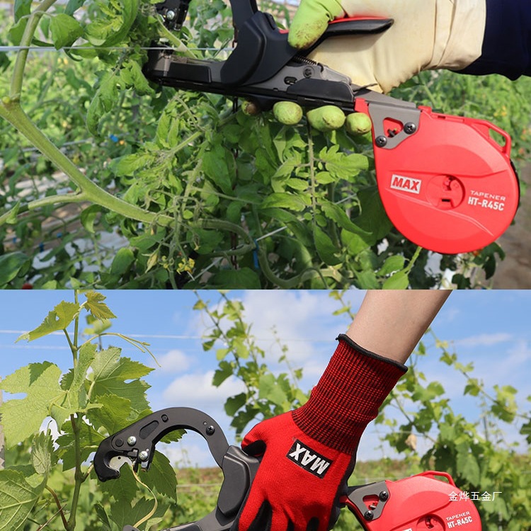 Japanese imported MAX Max branch binding machine for grapes, kiwifruit, tomatoes, eggplants and cucumbers details Picture