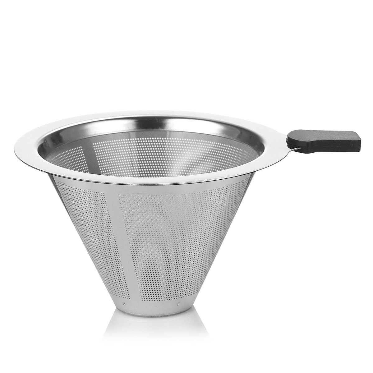 【 Customized LOGO】 Small coffee pot, Italian Mocha pot, home hand-brewed coffee pot, glass coffee sharing pot Item Picture