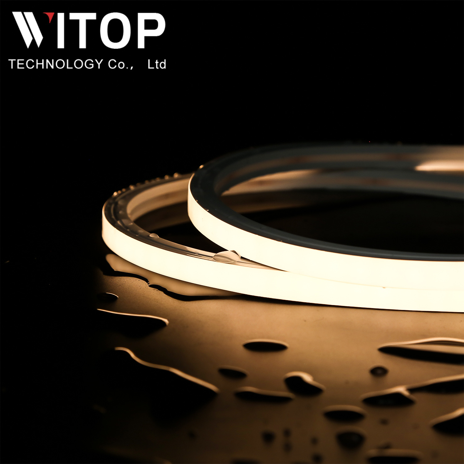 1313 3D flexible neon light strip, outdoor waterproof seamless splicing, one-piece extruded IP67 step guardrail light strip details Picture