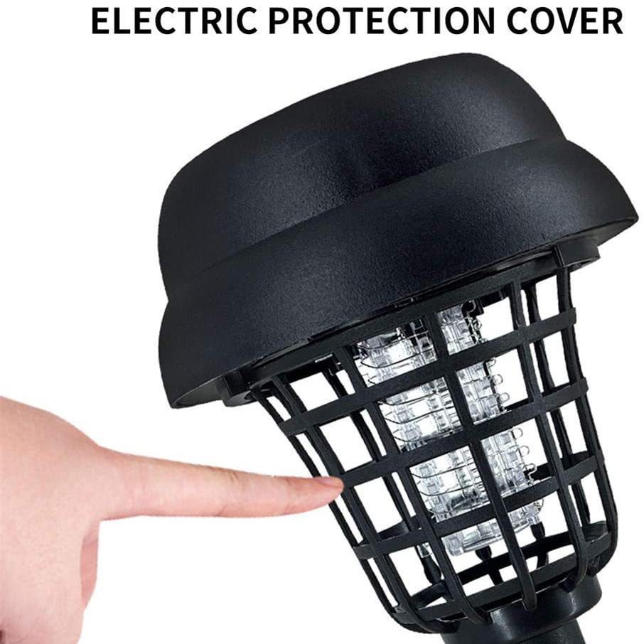 Cross-border solar mosquito-killing lamps, outdoor waterproof garden and courtyard lamps, lawn lamps, mosquito repellent lamps, mosquito killers, mosquito traps details Picture