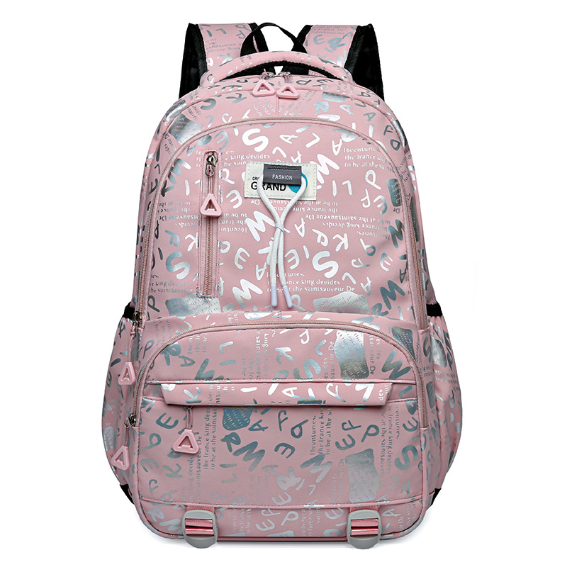 Wholesale of new Korean-style, simple and large-capacity backpacks for junior and senior high school students, fashionable and casual travel backpacks Item Picture