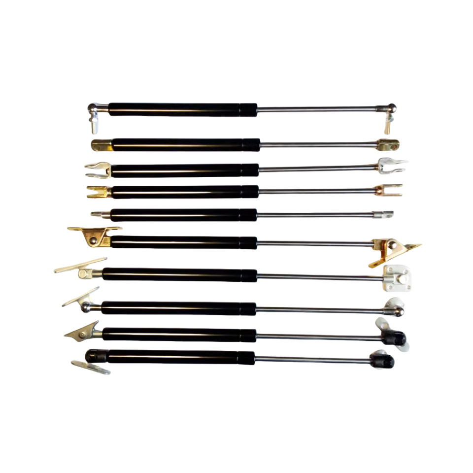 Industrial gas spring hydraulic support rods, window telescopic support rods, bed upper flip door pneumatic rods, thickened mechanical air supports Item Picture