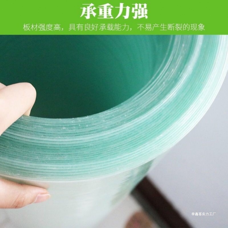 Semi-transparent polycarbonate sheet, light-transmitting sheet, fiberglass reinforced plastic canopy board, roof, balcony, patio, rainproof board, sunshade and sun protection tile board details Picture