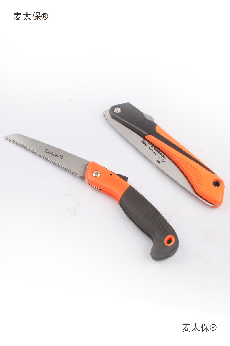 Sawing tools, sawing trees, folding saws, household saws, small handheld handsaws, woodworking saws, quick handcrafts, maitai Bao Application Scenario