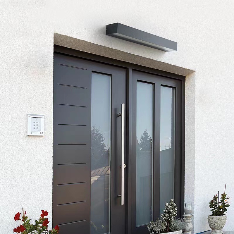 Cross-border outdoor long strip wall lamps, waterproof villa courtyard exterior wall lamps, outdoor wall lamps, balcony and terrace sign wall-washing lamps Specification drawing