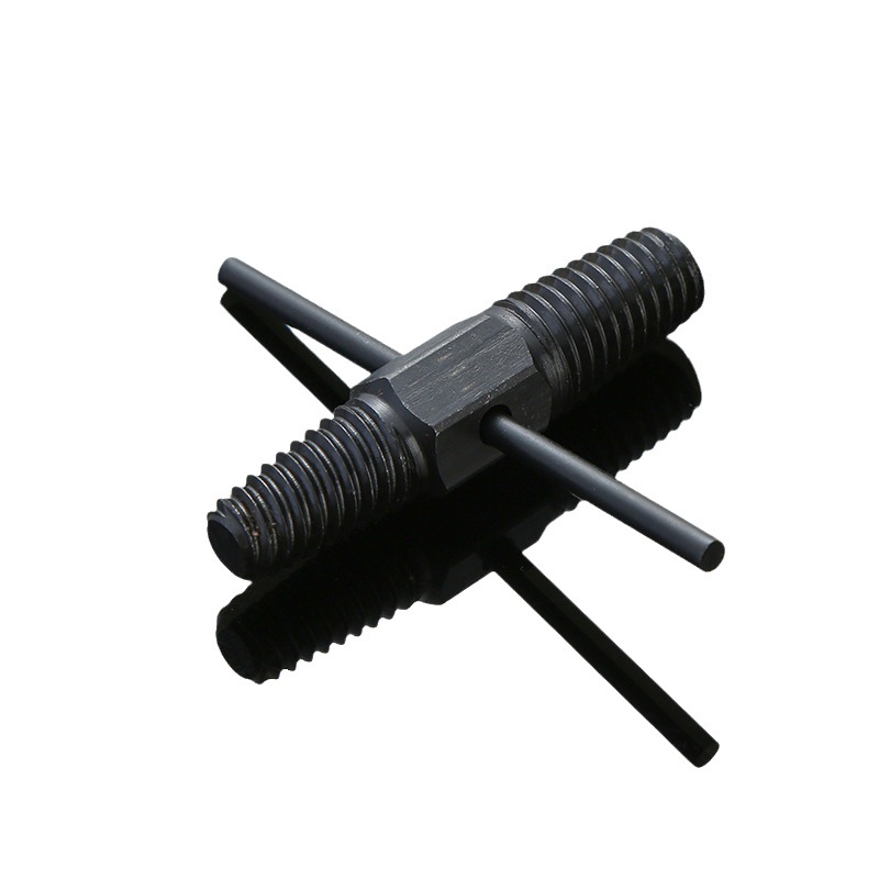Faucet broken thread remover, screw breakage water pipe double-ended reverse thread remover, broken thread cone remover Item Picture
