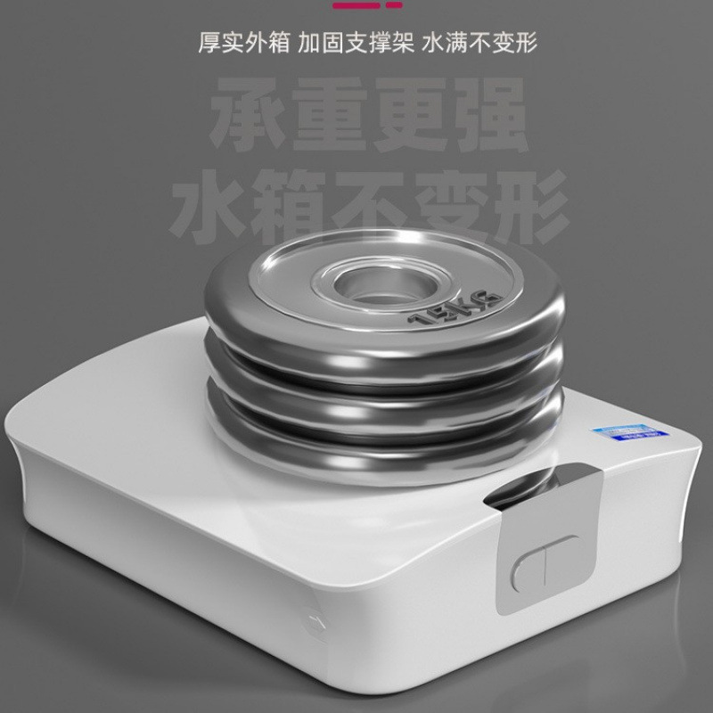 Squat toilet thickened water tank, household bathroom wall-mounted toilet flushing tank, squat toilet flushing device, squat toilet dry toilet Application Scenario
