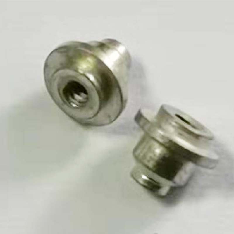 Jiangsu hardware manufacturer's non-standard 304 stainless steel left thread nuts for precision nut components Specification drawing