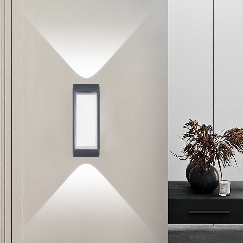 led wall lamps, outdoor waterproof, hotel creative corridor background, living room, bedside, bedroom minimalist wall hanging Specification drawing
