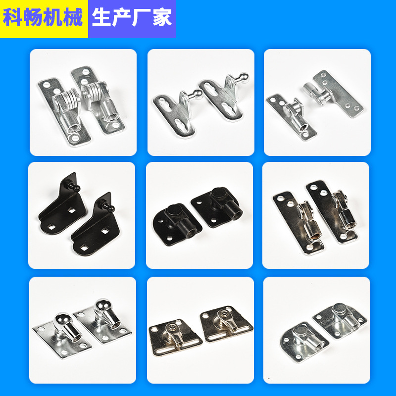 Gas spring joint, automotive hydraulic support rod connection plate, cabinet sunroof light box installation base support rod connection head Application Scenario
