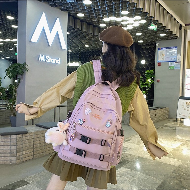 Large-capacity multi-bag backpack for students, Korean version of Harajuku junior high school and high school students, Japanese-style Instagram backpack for girls Application Scenario