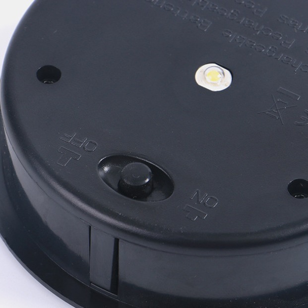 Solar lithium battery LED high-brightness lamp beads battery box, outdoor courtyard iron art lantern light source lighting accessories lamp details Picture