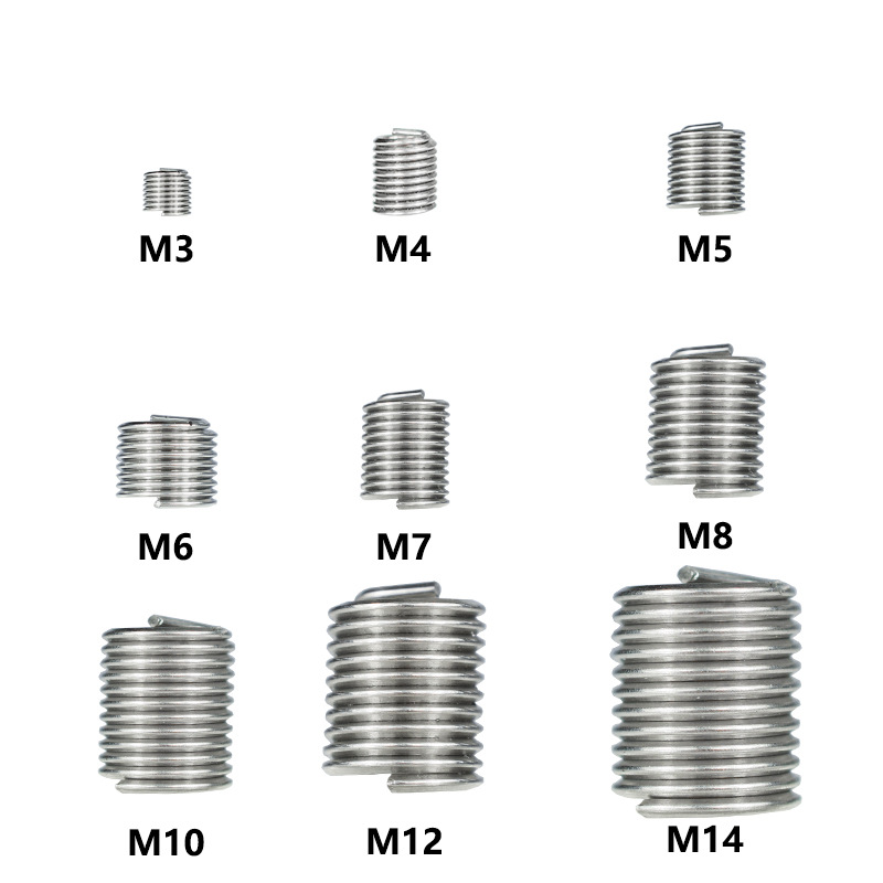 Cross-border best-selling new screw sleeve thread repair tool set, direct sales from screw sleeve manufacturer Specification drawing