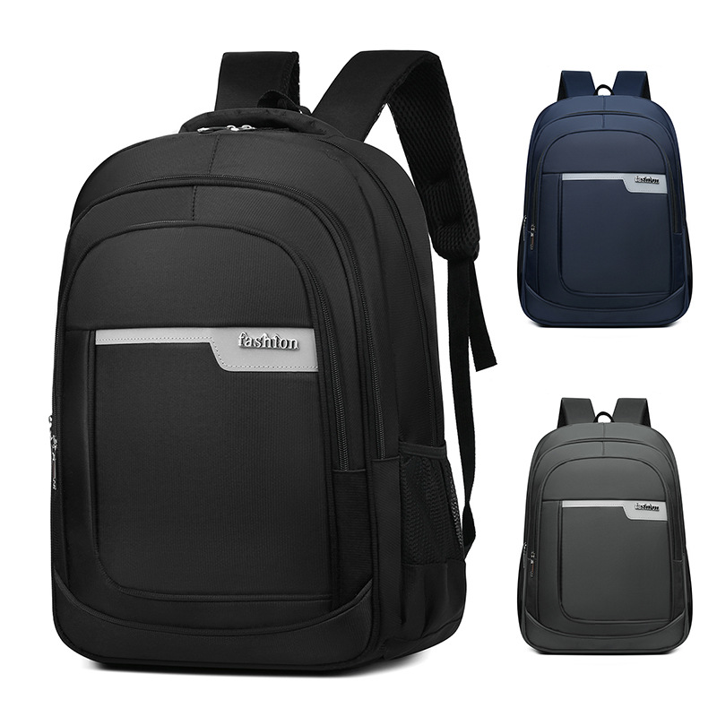 Wholesale new backpacks: simple, lightweight, student schoolbags, large capacity, versatile, casual, outdoor, travel, and computer backpacks full figure