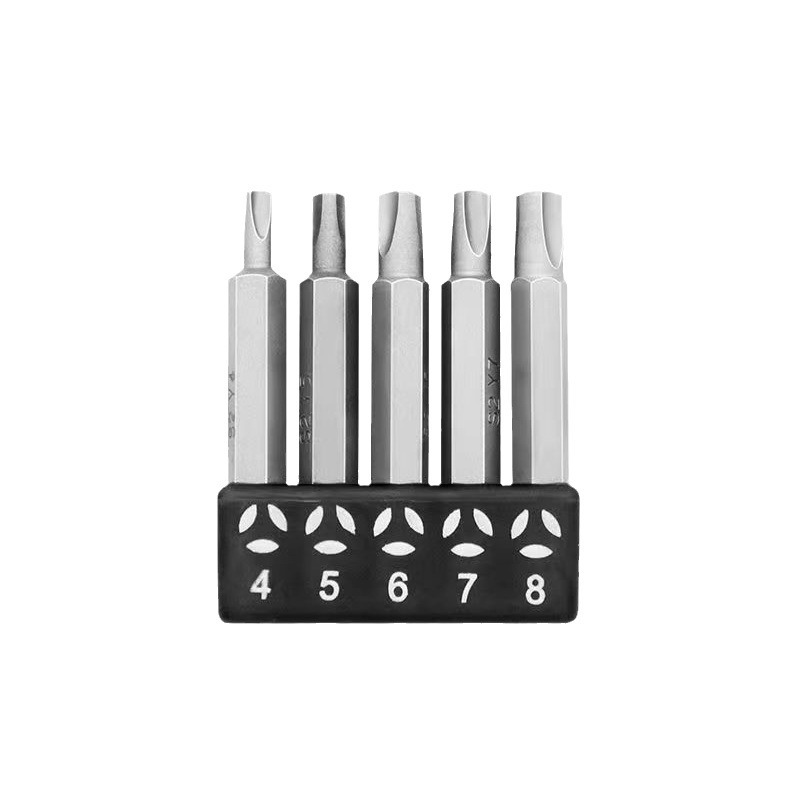 Special-shaped screwdriver bit, U-shaped and Y-shaped, new three-point internal cross switch socket, home appliance repair, electric drill and screwdriver parts Item Picture