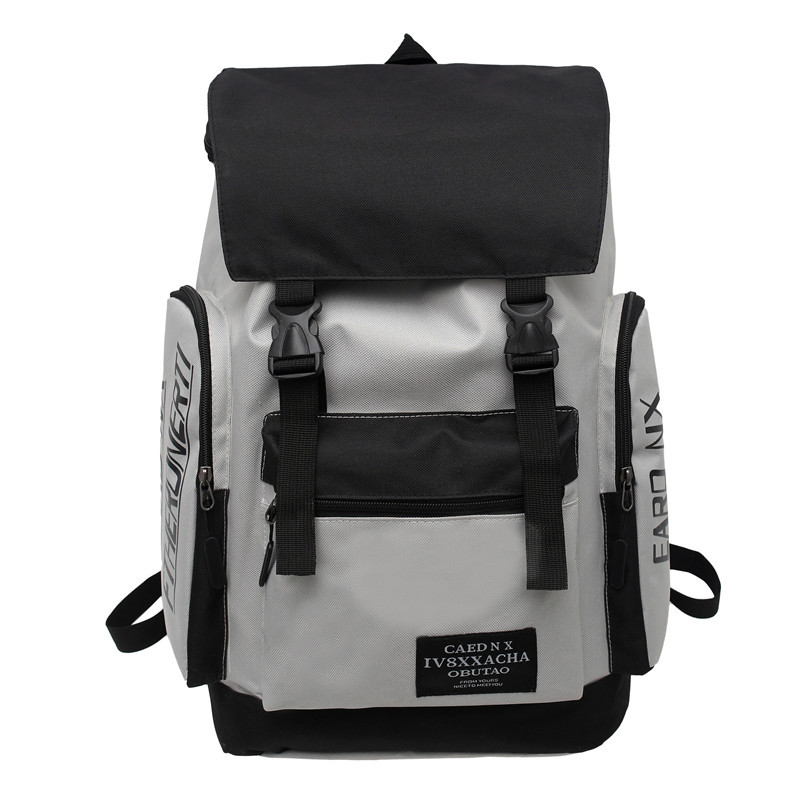 New cross-border school bags, student backpacks, large-capacity trendy brand travel backpacks, casual outdoor men's computer bags Item Picture