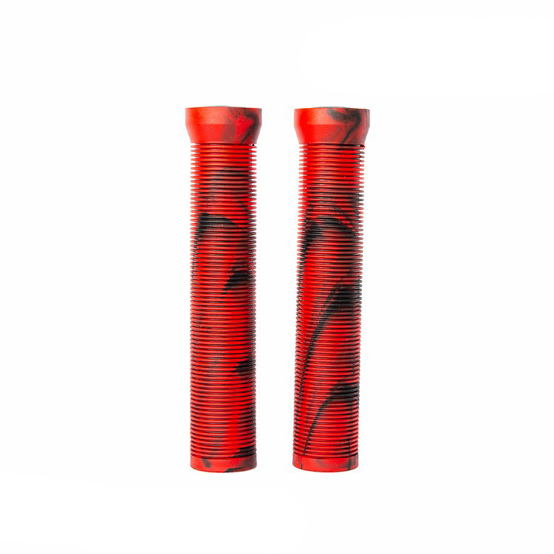 241110双色橡胶把套自行车把套折叠公路单车把套 单车把握双通把套握把白底实物图