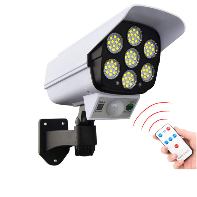 Solar simulation monitoring lamp, camera, outdoor courtyard lighting lamp, household wall lamp, anti-theft sensor street lamp, cross-border Application Scenario