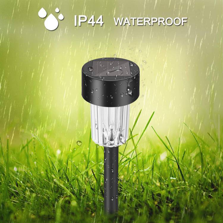 New cross-border solar plastic LED ground plug lawn light, courtyard villa outdoor waterproof landscape light details Picture