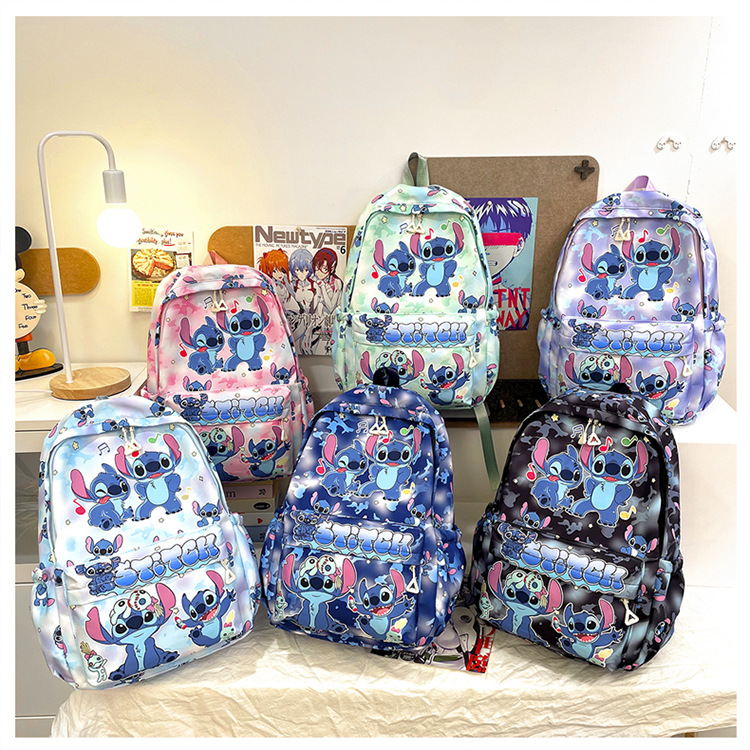 2025 New large-capacity, trendy and cool anime Stilzi kindergarten lightweight and cute children's schoolbag full figure