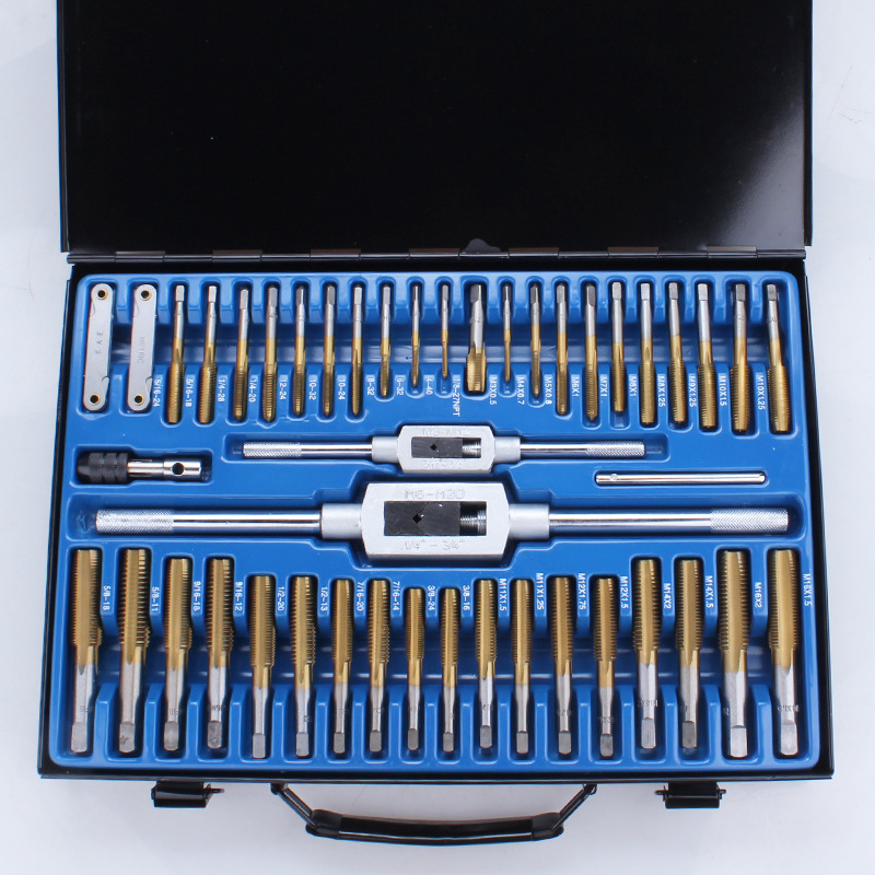 Wholesale of tap and die sets in various specifications, including 12 pieces, 60 pieces, 86 pieces and 110 pieces of tap and die sets undefined