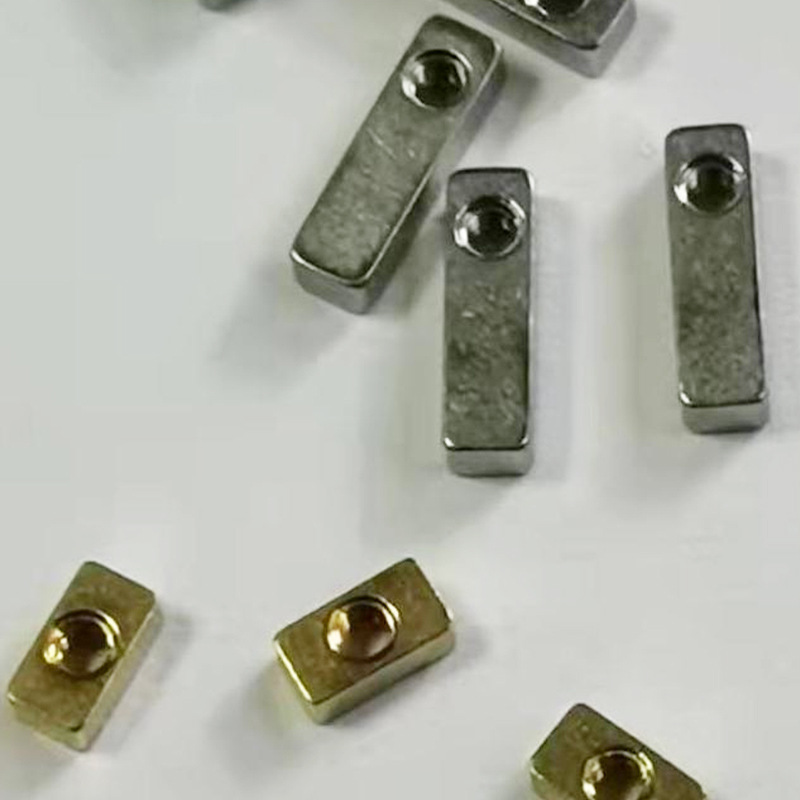 Jiangsu hardware manufacturer's non-standard 304 stainless steel left thread nuts for precision nut components details Picture